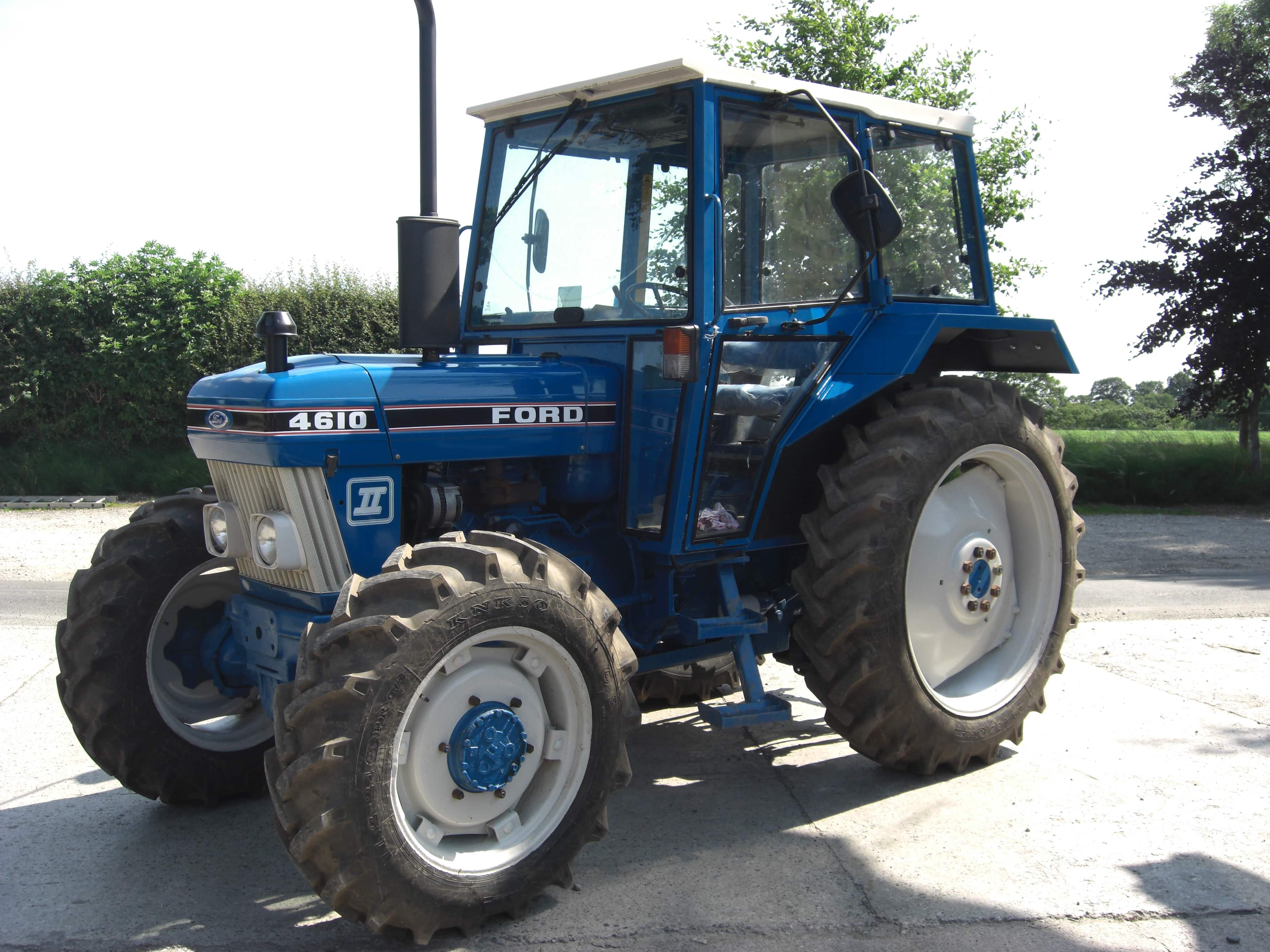 4610 Ford tractor 4wd #8