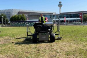 Air2G2 Pedestrian Aerator - Campey Turf Care Systems