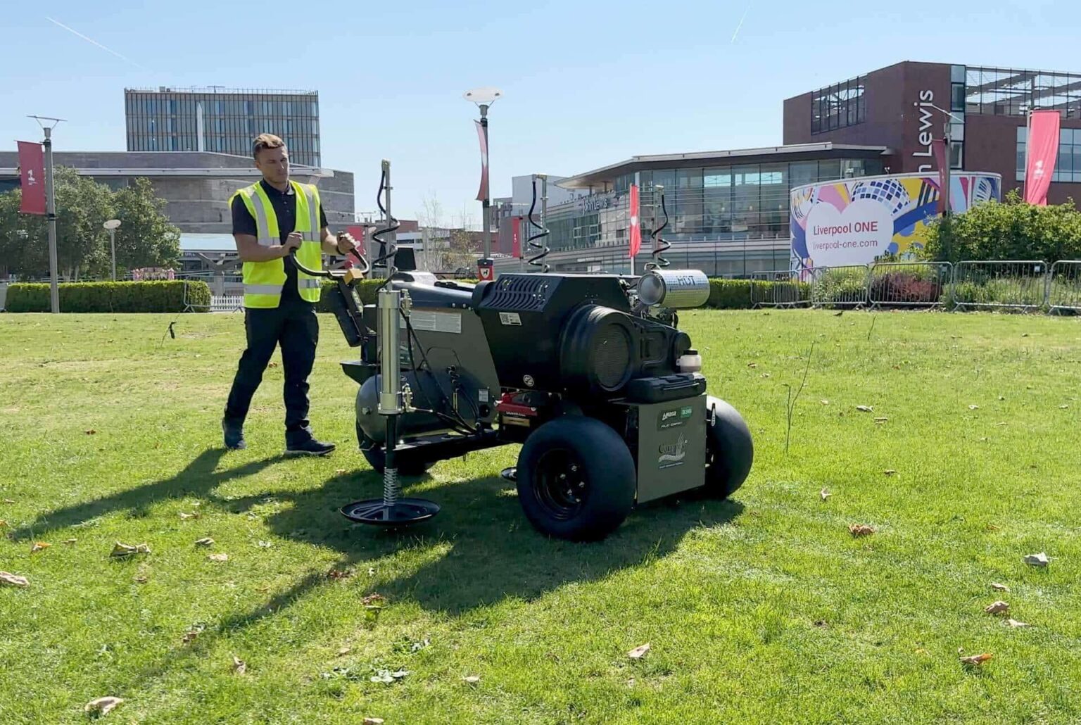Air2G2 Pedestrian Aerator - Campey Turf Care Systems