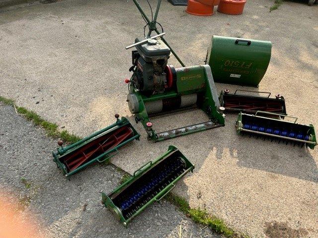 Dennis discount cylinder mower